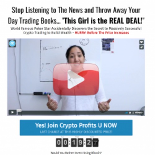 Product picture Crypto Profits U Course By Liz Herrera Full  Course